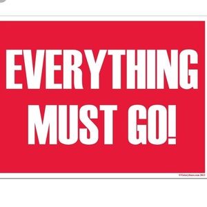 EVERYTHING MUST GO! Make an offer :)
